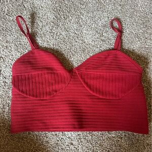 Garage crop top